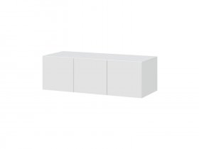 Антресоль 1200 ШК-5 (белый текстурный) в Кодинске - kodinsk.mebel-nsk.ru | фото