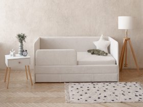 Диван-кровать Happy (айвори) в Кодинске - kodinsk.mebel-nsk.ru | фото