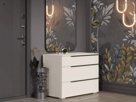 Комод с 3 ящиками Айри КМ-001 (кашемир) в Кодинске - kodinsk.mebel-nsk.ru | фото