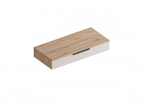 Консоль с ящиком Сицилия (дуб альпийский/тефия) в Кодинске - kodinsk.mebel-nsk.ru | фото