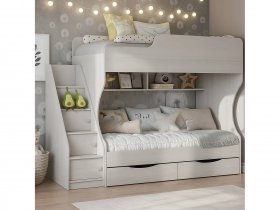 Кровать двухъярусная Каприз-22 КПР.22 в Кодинске - kodinsk.mebel-nsk.ru | фото