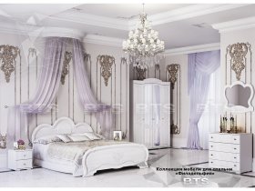Модульная спальня «Филадельфия» в Кодинске - kodinsk.mebel-nsk.ru | фото