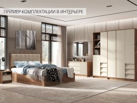 Модульная спальня Рейн в Кодинске - kodinsk.mebel-nsk.ru | фото