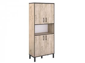 Шкаф для документов Шк050.0 Гермес лофт (дуб крафт серый) в Кодинске - kodinsk.mebel-nsk.ru | фото