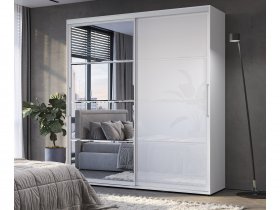Шкаф-купе Крафт-6 2,0м (белый) в Кодинске - kodinsk.mebel-nsk.ru | фото