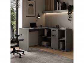 Стол письменный Лайт 03.245 (темно-серый) в Кодинске - kodinsk.mebel-nsk.ru | фото